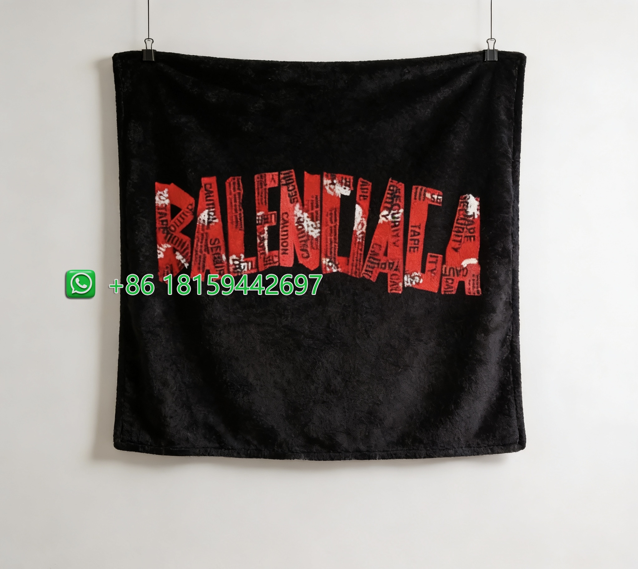Balenciaga Throw Blankets